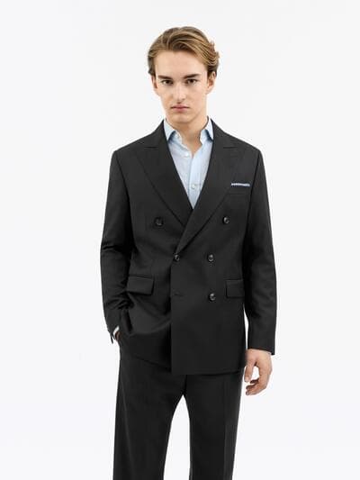 Tiger of Sweden Ease tvíhnepptur blazer jakki