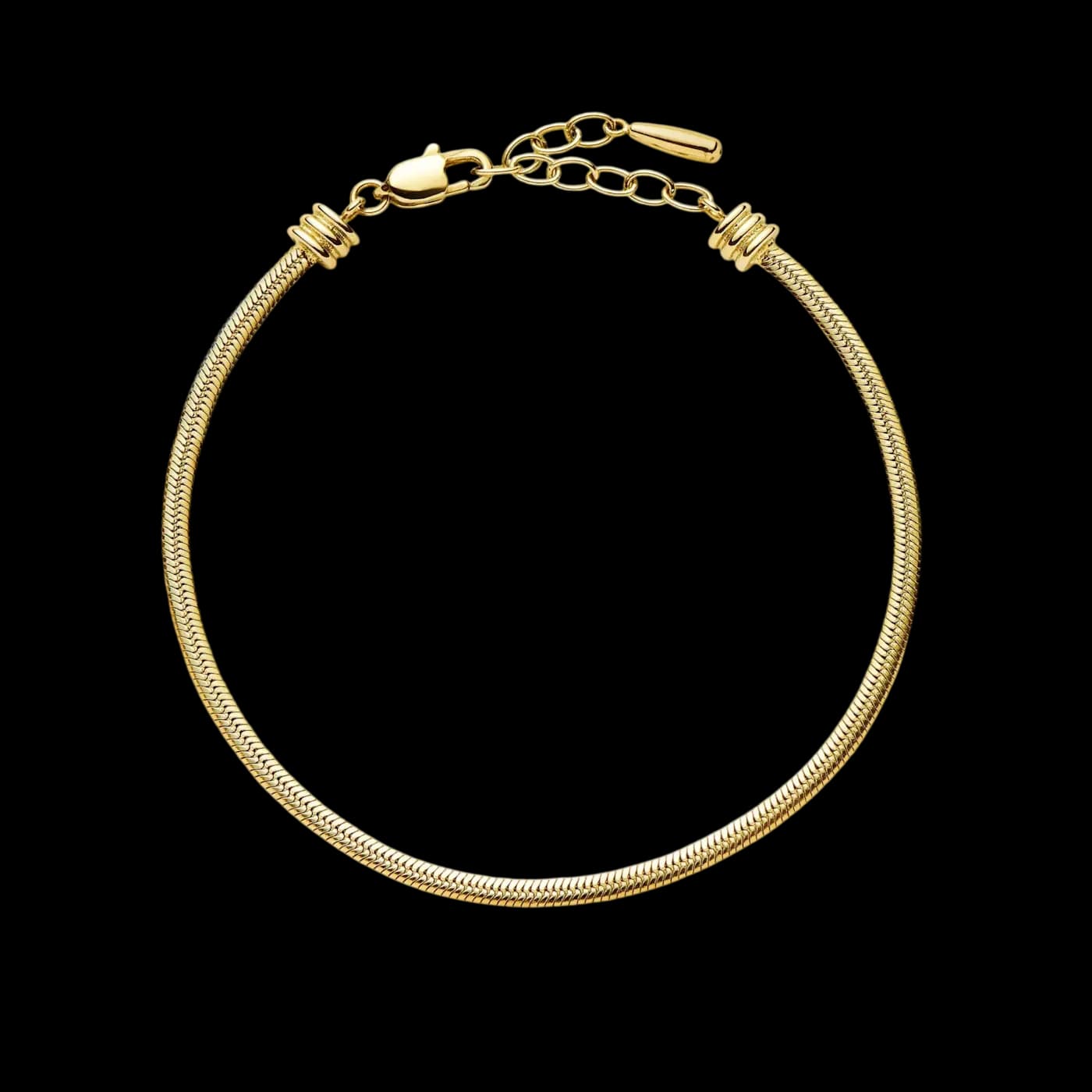 Missoma Thin Snake Chain Bracelet