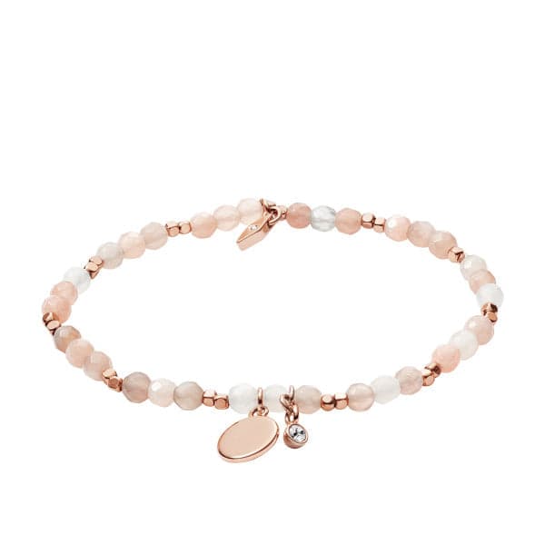 FOSSIL Wellness rósagyllt armband JA6945
