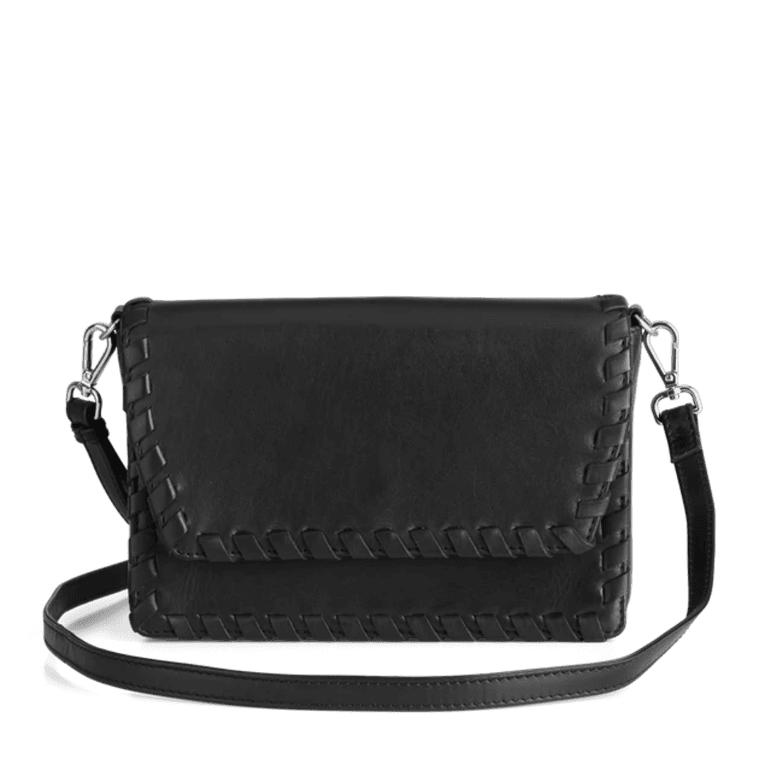 AnneaMBG Crossbody, Whipstich Black