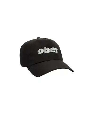 Obey Stipple 5 Panel Snapback derhúfa